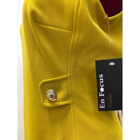 enfocus studio dresses key lime a-line shift women's dress size10 NWT - Picture 5 of 8